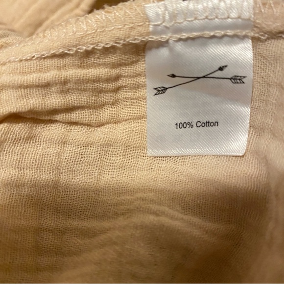 Rylee + Cru Jaime Cotton Dress in Sunset Print Medium - Picture 8 of 9